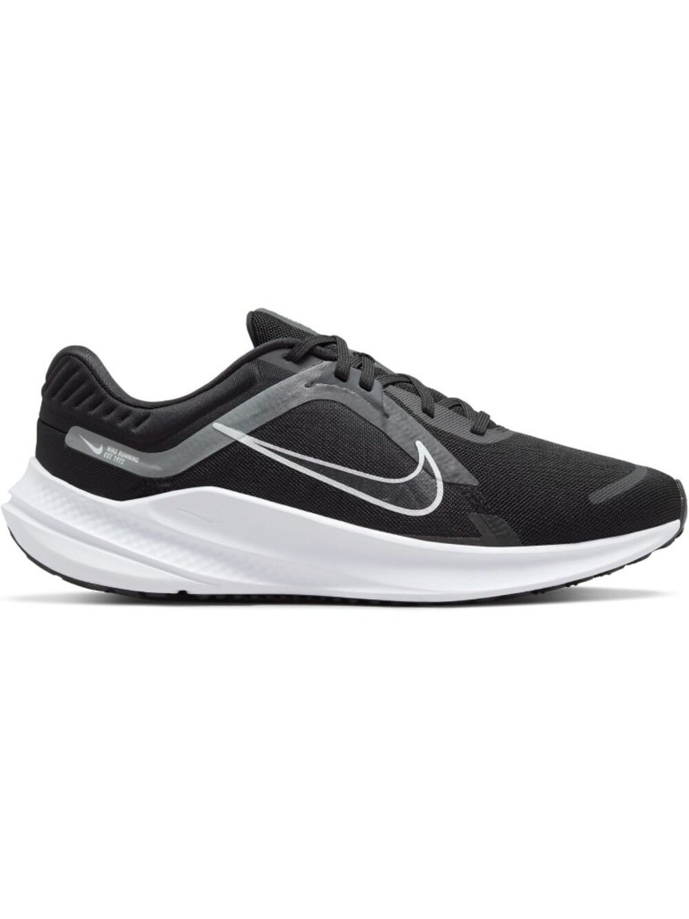 Nike Quest 5 Black Grey Running Shoe Comfort Cushioned Athletic Mens 13 Athletic
